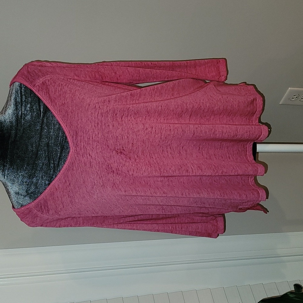 Pink Linen Blouse
